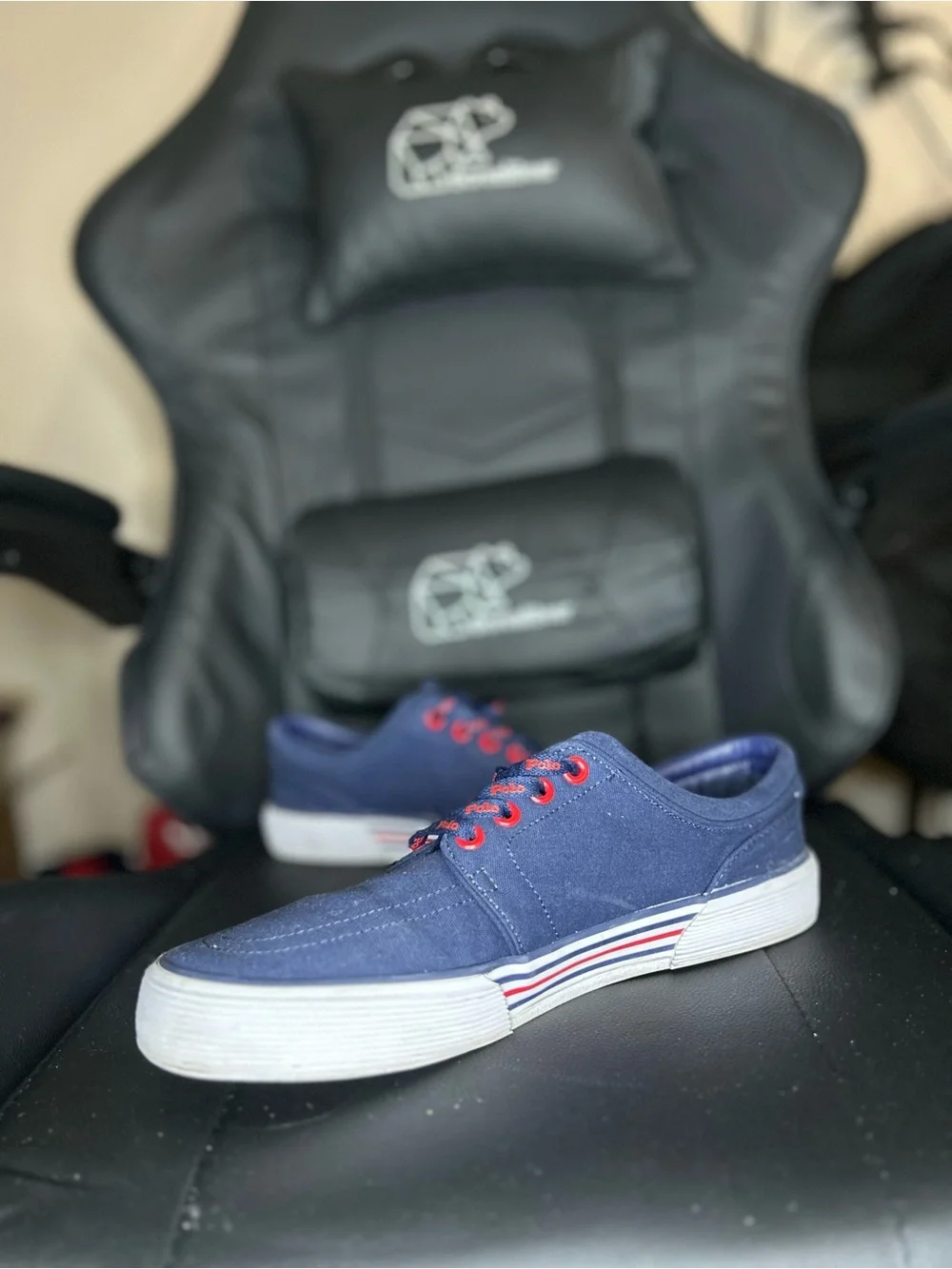 Polo Ralph Lauren navy canvas